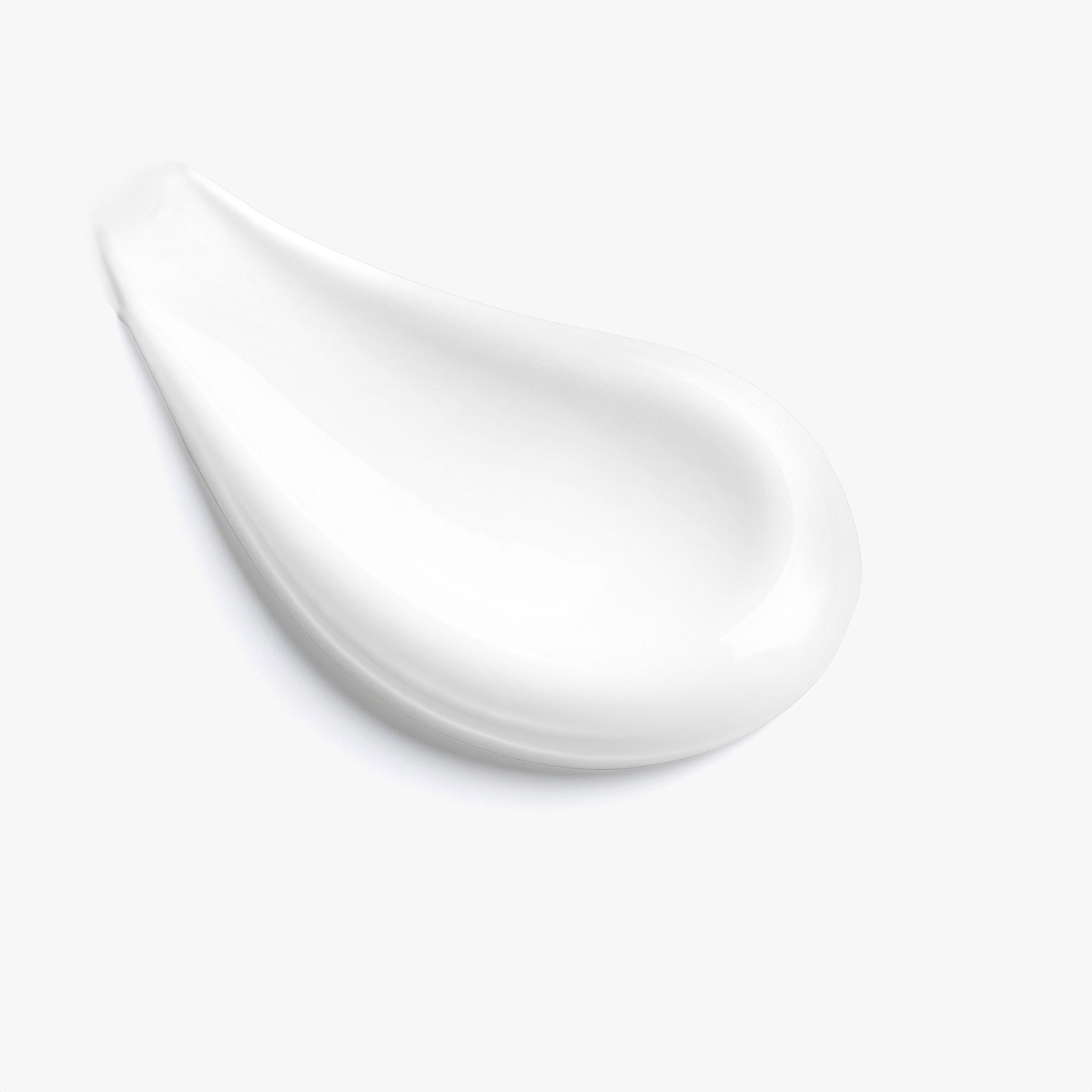 White ceramic plate on a white background